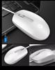 M10 Universal Wired Mechanical USB Mouse for Office, Home, Desktop, Laptop, Gaming - Frosted Design