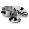 26 Cm Cooking Pot Non-stick Silver