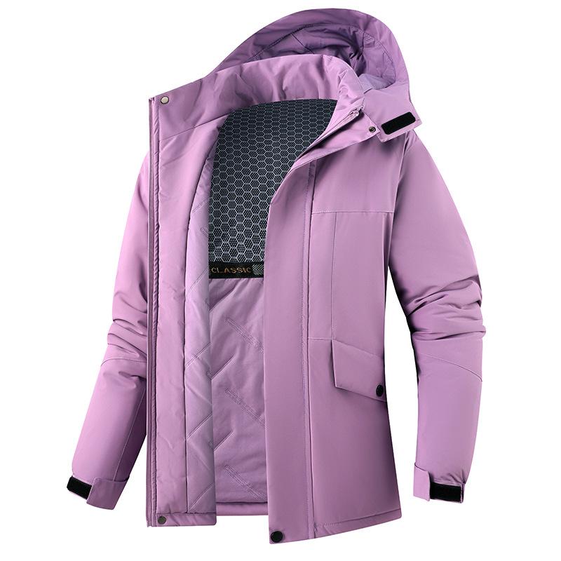 Outdoor Sports Graphene Stormtrooper Coat Men Woemn Autumn Winter Coat Men's New Couple Warm Windproof Waterproof Hooded Parkas