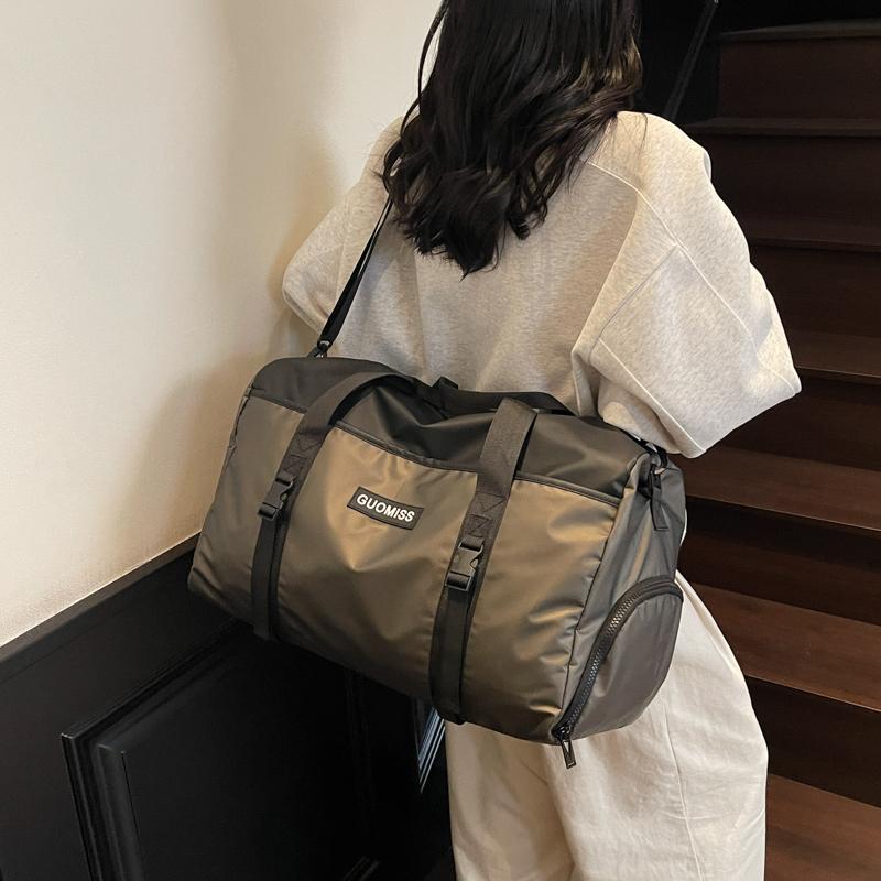 Bolsa de Viagem Duffel Durável com Múltiplos Compartimentos Grande Capacidade Bolsa para Academia Fim de Semana Bagagem de Mão