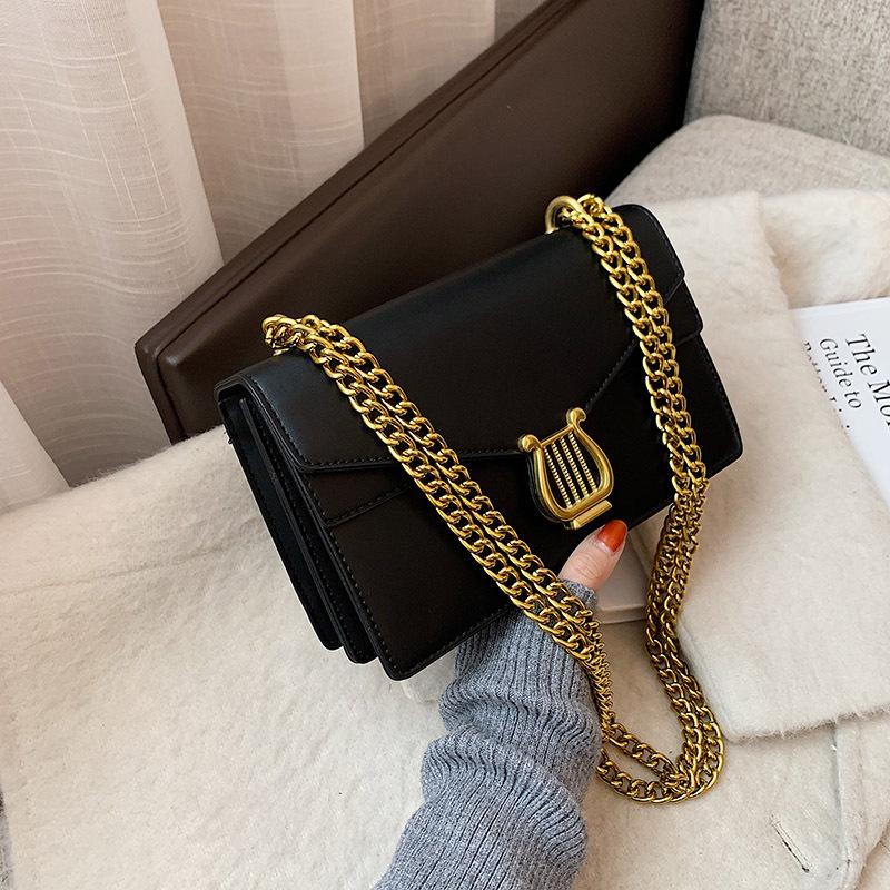 Bolso Bandolera Retro de Moda para Mujer 2025 - Estilo Simple, Diseño Cuadrado Pequeño