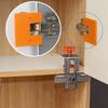 Magnetic Hinge Positioning Plates Woodworking Hinge Mounting Fixed Panel Cabinet Door Hinges Quick Installation Aid Point Tools