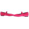 Used AUTHENTIC HERMES Ballet shoes Jane Fuchsia Velor