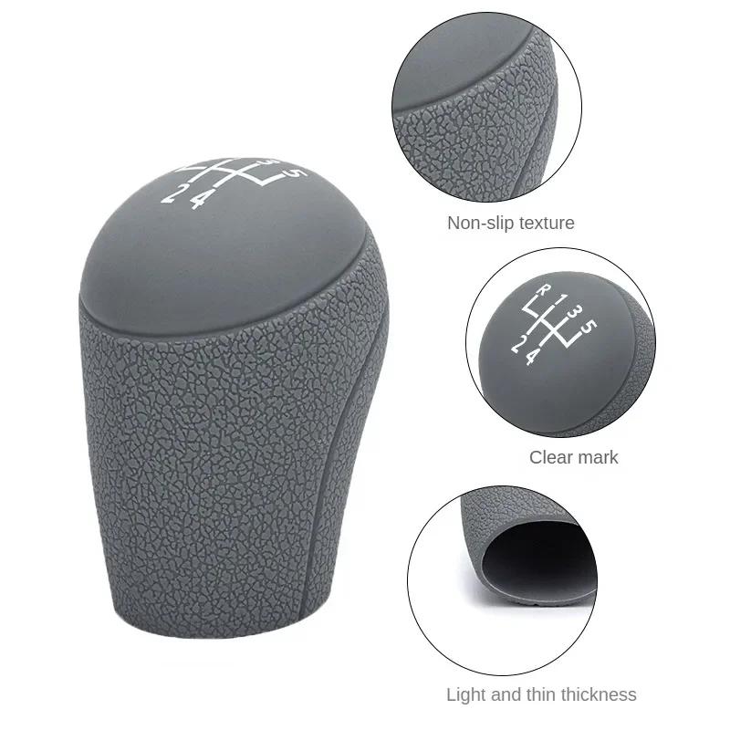 Car Manual Auto Silicone Gear Shift Knob Cover Non Slip Lever Shifter Knobs Case Protector Bump Stick Jarket for VW Golf Jetta