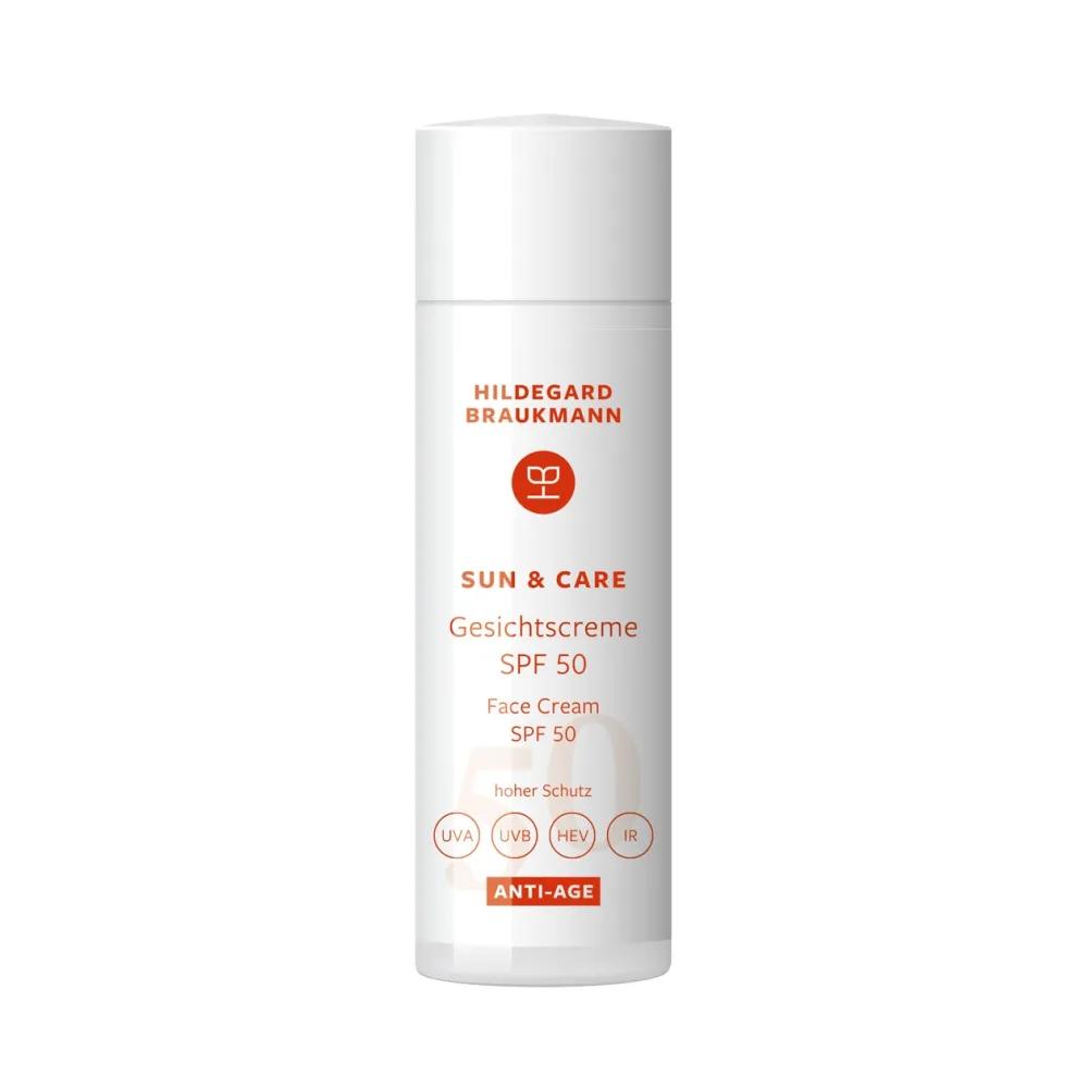 HILDEGARD BRAUKMANN Face Sun Cream Anti-Age SPF50, 50ml