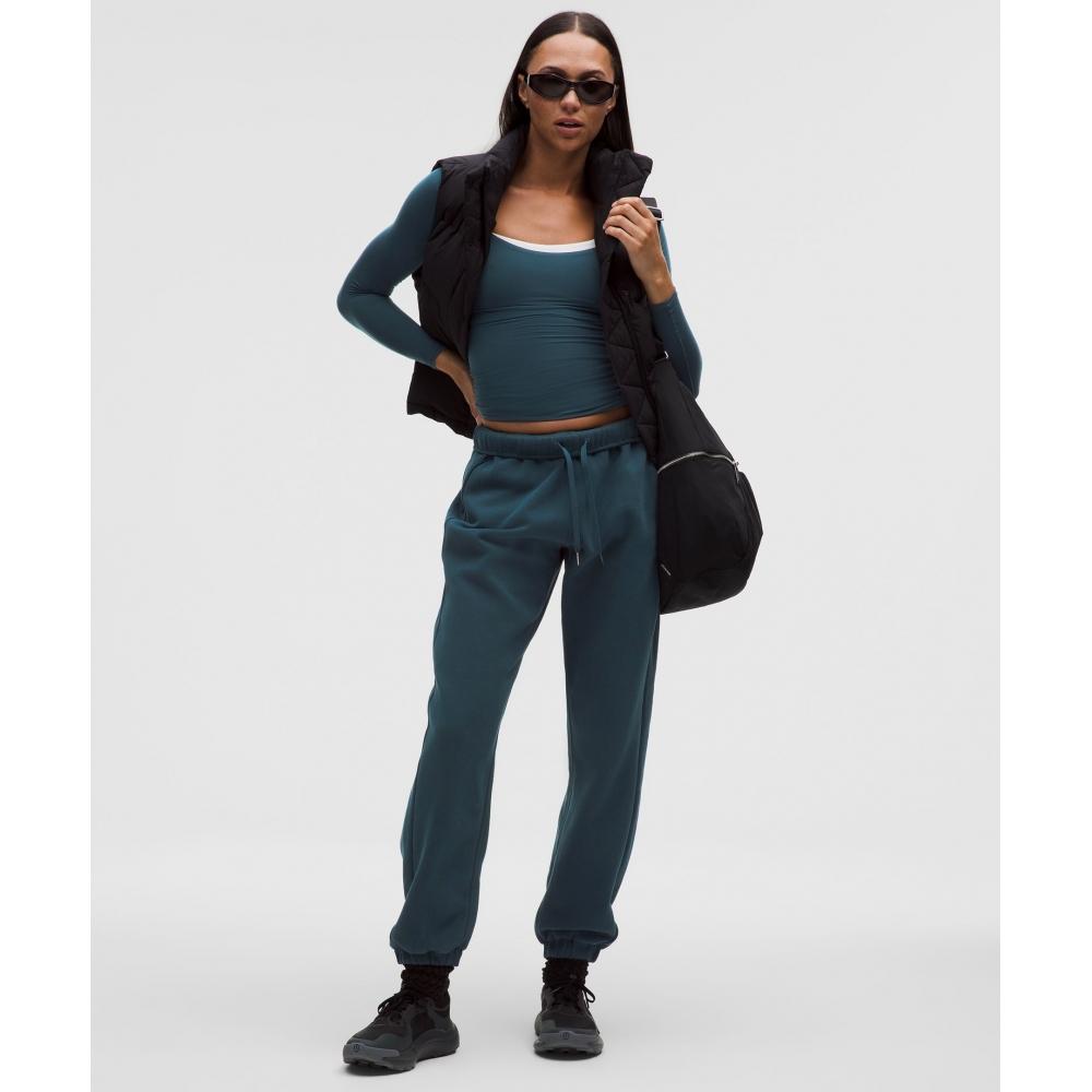 Lululemon Wundermost Ultra Soft Nulu Square Neck Long Sleeve Shirt Indochine Blue