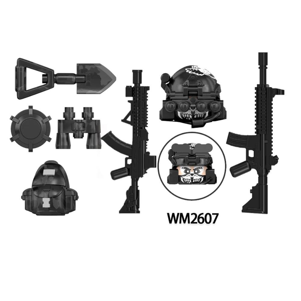 WM6219 Anime Figurine Building Kit - Mini Statue Display Model for Home/Office Decor, Unique Collector’s Toys WM6169 GP201
