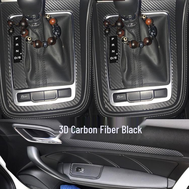 MG6 (2017-2019) Carbon Fiber Interior Shift Console Stickers