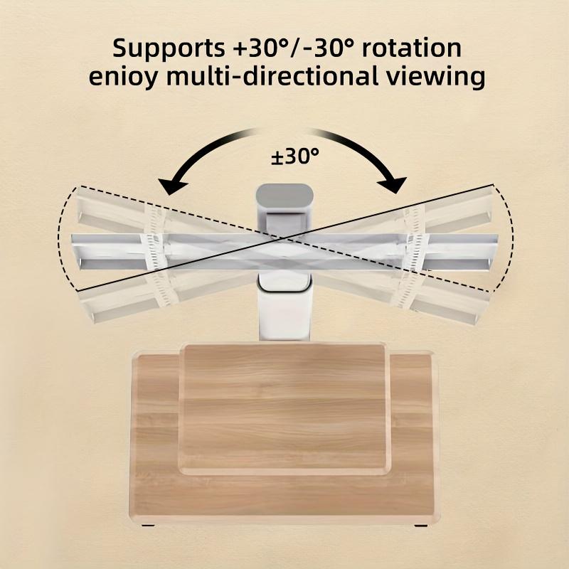 Mobile TV Cart ,Floor Rolling TV Stand with Wheels for 26-75 Inch TVs Up To 99 Lbs, TV Stand with Swivel and Height Adjustment