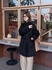 2025 Fall/Winter Women's Cashmere Wool Loose Mid-Length Double-Sided Coat