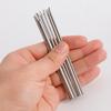 6 Stück/Set Locher aus Edelstahl für Töpferton Löcher Bohren Skulptur Schnitzen Schneiden Lochen Werkzeuge Topf Vase Modellierwerkzeug