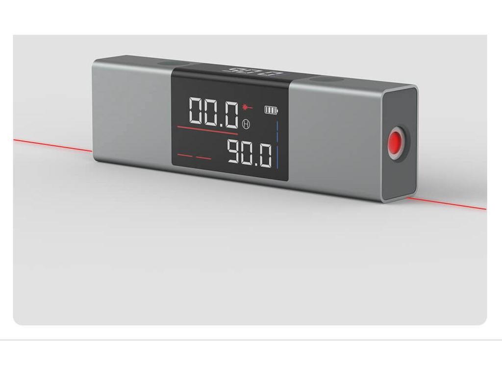 Duke LI1 Handheld High-Precision Laser Line Projector with LED Screen Angle Ruler