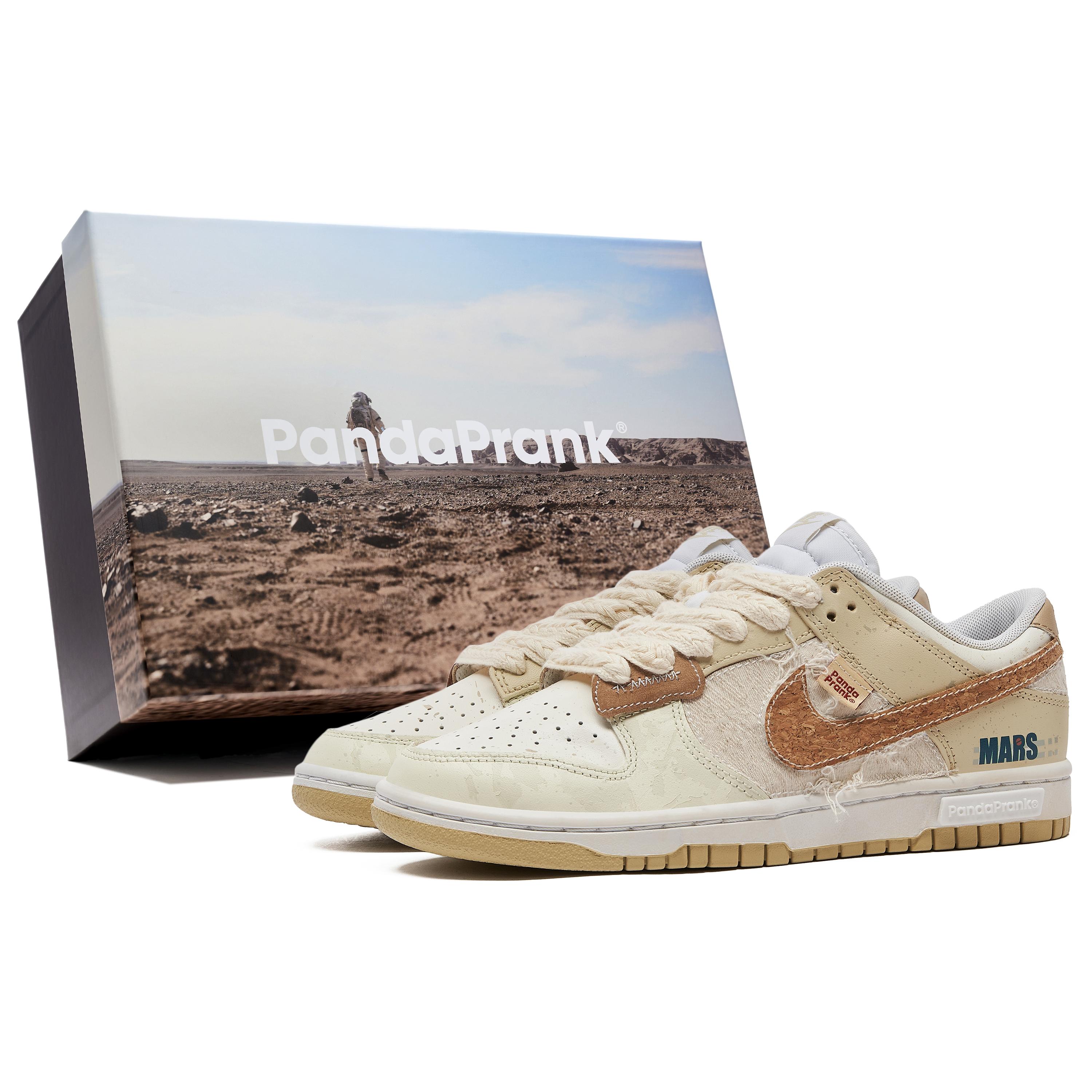 

Nike Dunk Slip Resistant Impact Resistance Quick Dry Low top Skateboard Shoes Men s Beige Yellow DV0833-100(TeamH-S-BOX) 44.5