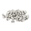 50Pcs Coupling Nut Round Rod Connector Female Thread 304 Stainless Steel M6x1.0 10 L13mm
