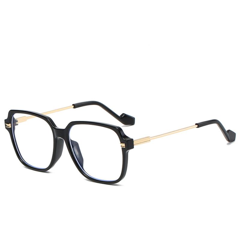 Big Frame Square Nearsighted Glasses For Women Fashion Student Photochromic With Diopters 0 To -6 0