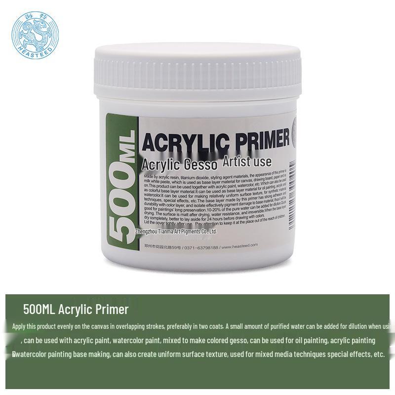 Olejomalba Akrylový Primer a Texturovací Gelový Nátěr