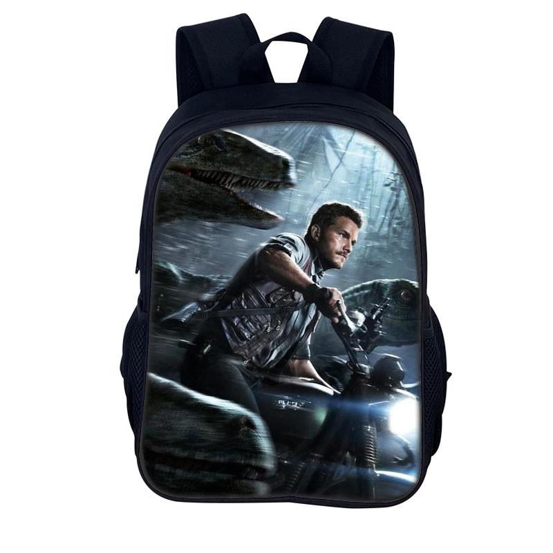 Jurassi Print C School Backpacks for boys Girls Park Resistant School Student College Bag Dinosaur  Printing Bookbags