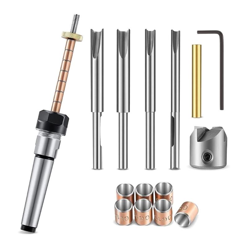 

Woodworking Pen Making Mandrel Mill Cutter Head Woodworking Pen Mandrel Savers Pen Barrels Trimming Set for Pen Making 1