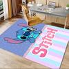 Office Rug Stitch, Cute theme 3D Printed Anti-Slip Rug-Machine Washable for Living Room