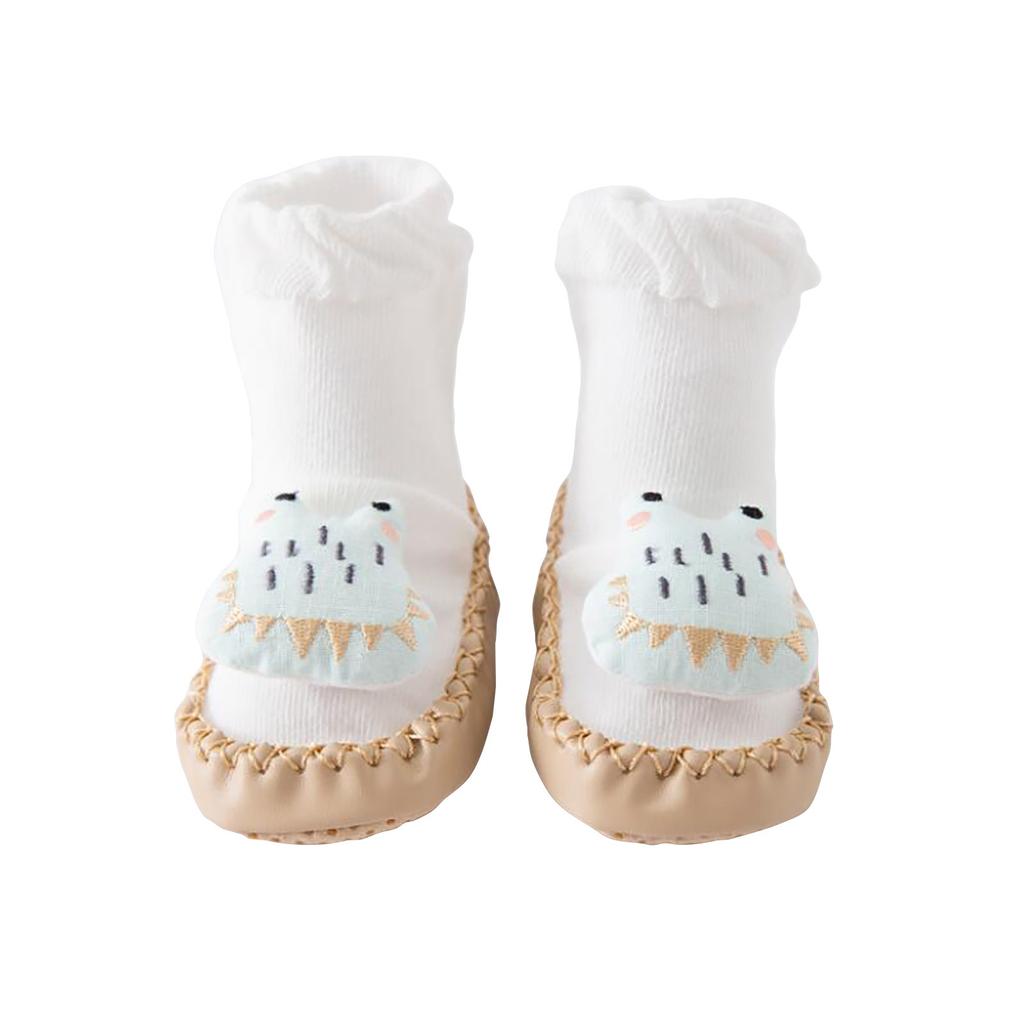 Newborn Baby Cartoon Newborn Baby Girls Boys - Socks Slipper Shoes Boots