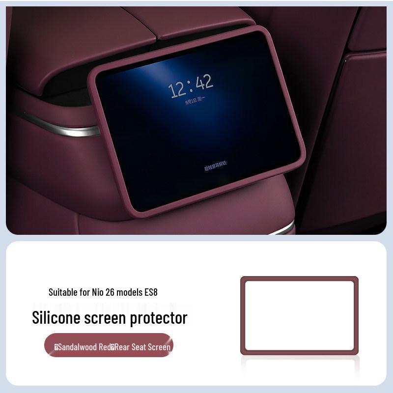 Silicone Screen Protector for NIO ES8: Center Console & Rear Seat Models (26 Compatible)