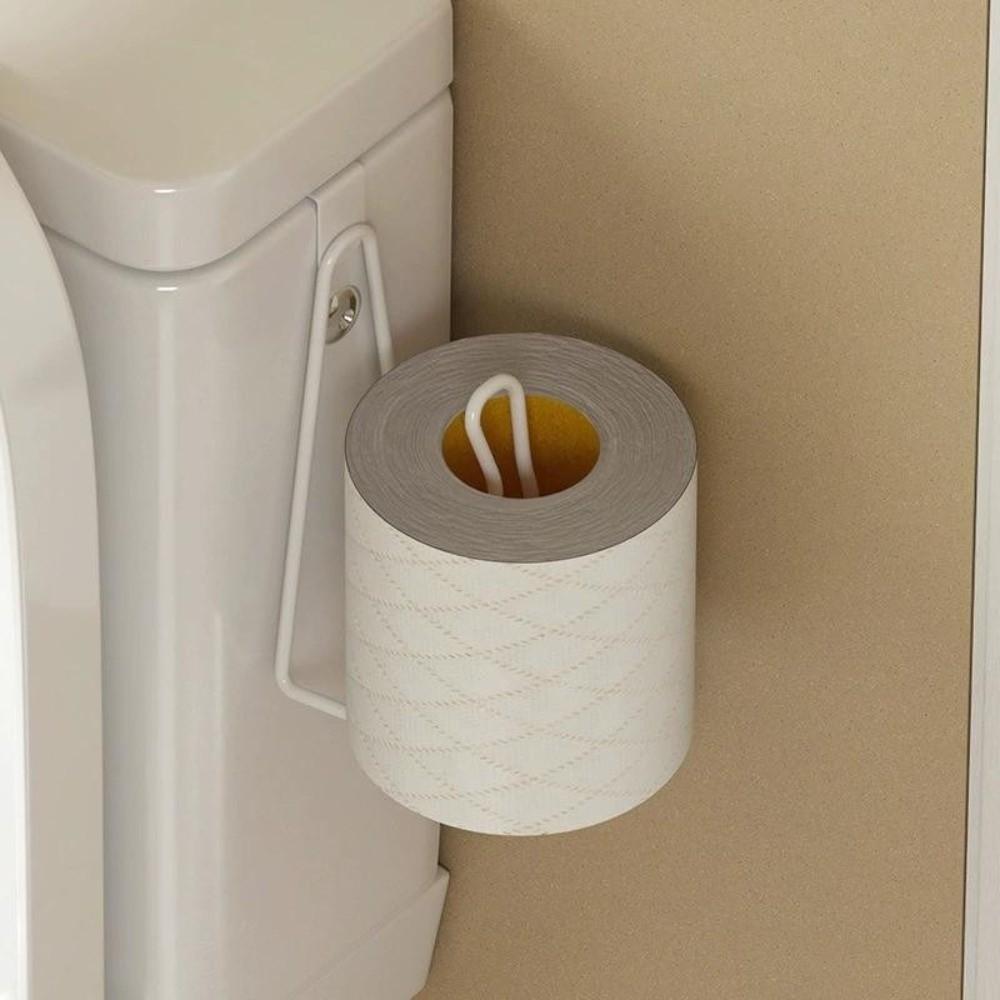 Versatile Toilet Roll Paper Holder Stainless Steel Toilet Paper Holder Home Storage Accessories