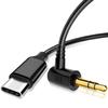 20cm Microphone Adapter Cable for Rode Wireless Series, Quality Audional Transfer Cord Type-C To 3.5mm for Action 2 3 4