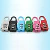 Bags Baggage Door Padlock 3 Dial Digit Combination Secret Safe Code Password Locks Bookbag Anti-Theft Backpack Zipper Padlock