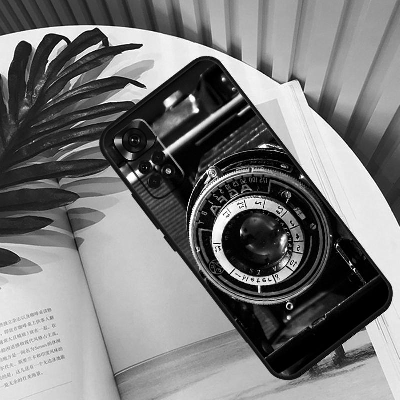 Classic Camera Lens Funda For Xiaomi Redmi Note 14 13 10 11 12 15 Pro Plus Case For Redmi 15C 14C 10C 12C 13C 15