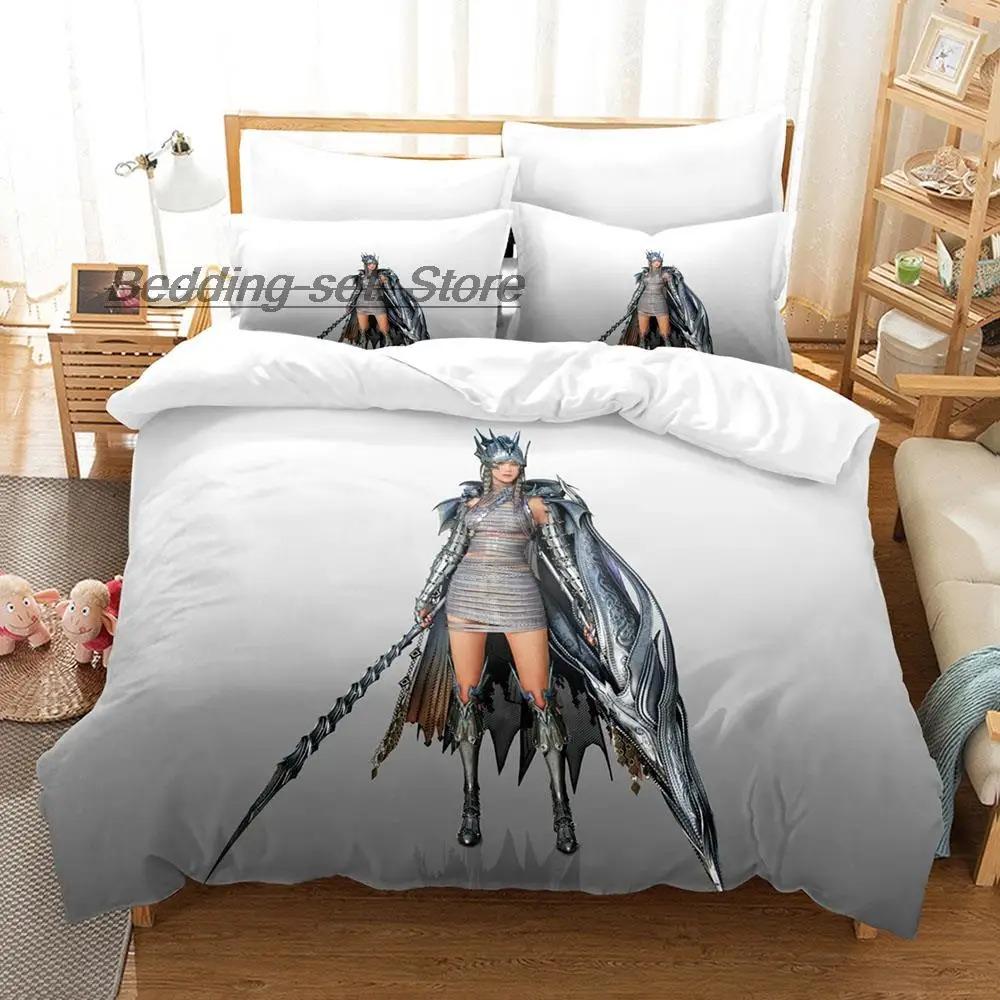 Spel Black desert Sängkläder Set Enkel Twin Full Queen King Size Sängset Vuxen Barn Sovrum Påslakan Set Anime Lakan Set