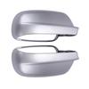 Pair Black Silver Car Rearview Mirror Cover Housing Casing Protection Caps For Golf Mk4 BORA Passat B5 1998-2005 Jetta