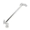 Shower Head Extension Arm Stainless Steel Adjustable Leakage Proof Shower Head Extender Bar for