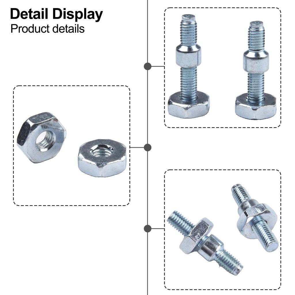 Repair Hardware Set for M8 028 034 026 MS260 MS360 MS380 For Chainsaw Includes Bar Nut and Stud Collar OEM 0000 953 6605 Fit