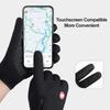 Winter Cycling Gloves Unisex Hiking Touchscreen Anti-slip Zipper Windproof Water-repellent Commuter Thermal Men Women Gloves