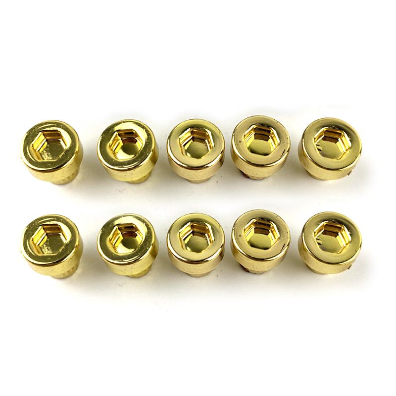 50pcs/Set Car Wheel Rim Lip Rivet Nail Stud Decoration ABS for 7.2mm Hole New