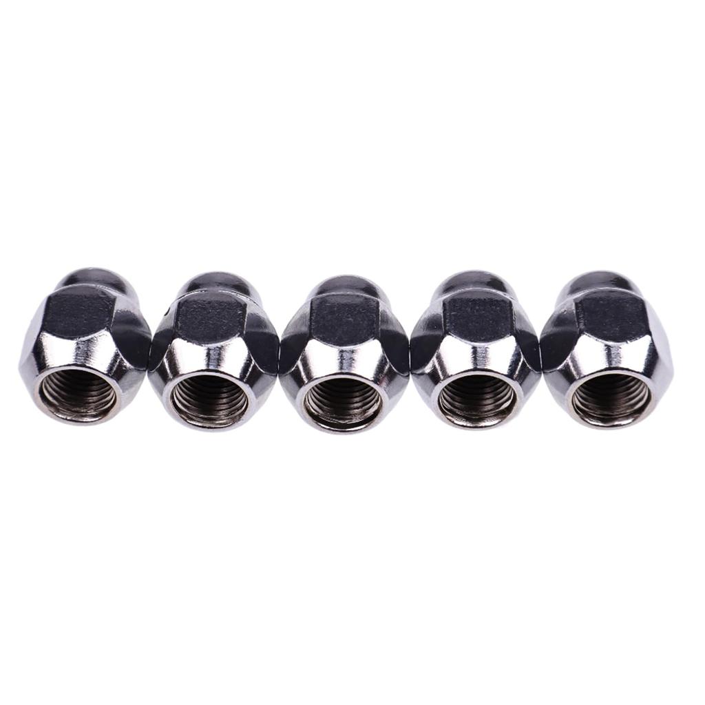 JZGRDN 5PCS M12-1.25 Acorn-19Mm Hex Wheel Nut 611-076 Compatible With Dorman Subaru BRZ, Ascent, Crosstrek, Outback, Legacy, Impreza, Forester, DL,