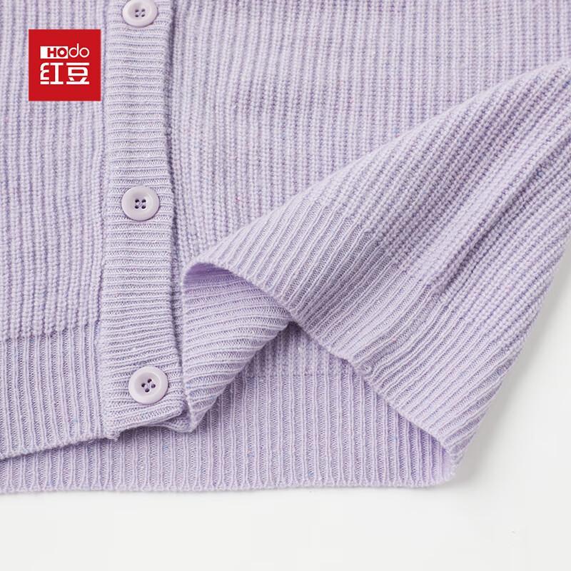 Damen Cardigan 100% Reine Wolle Lockerer Schnitt