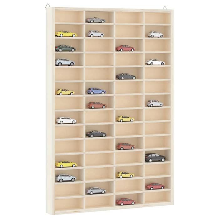 VidaXL Vitrine de collection en bois avec 56 compartiments 4017380