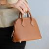 Handmade Wax Thread New Mini Bowling Mini Shell Bag Shoulder Messenger Bag Imported Leather Bag