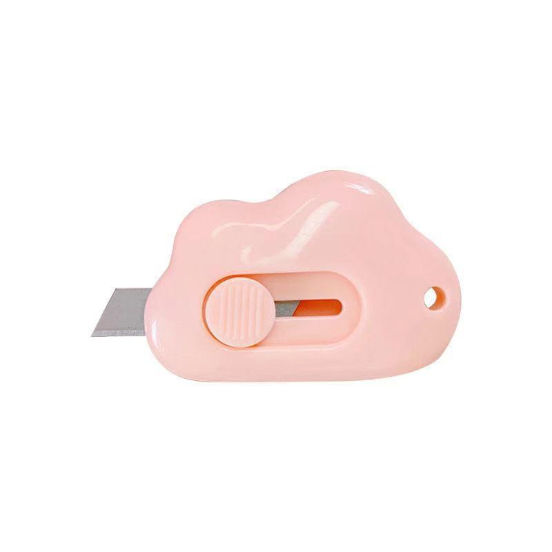 Mini Cute Cloud Utility Knife - Portable, Labor-Saving Paper Cutter for Students and Office Use