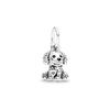 Animal Series Bead Dog Owl Turtle Fox Teddy Bear Dangle Charm Fit Original European 925 Sterling copper Bracelet DIYZircon Gift