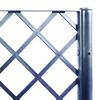 Planter with Trellis Blue Gray 160 X 40 X 142 Cm PP