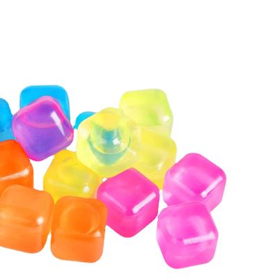 20 Stück künstliche Eiswürfel, gute Flexibilität, kühlend, tragbar, attraktiv, bunt, wiedereinfrierbar, für unterwegs