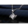 Hot Sale Genuine 925 Sterling Silver Hollow CZ Pendant Jewely Sets For Women Girls Classic Birthday Jewelry Gifts