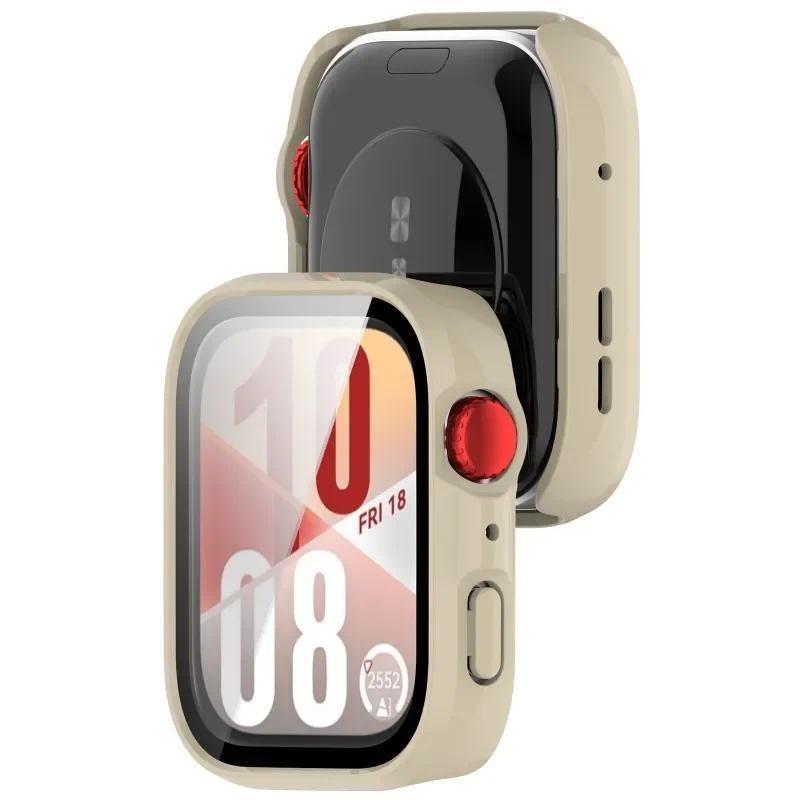 PC+Tempered Film Case for Huawei Watch Fit 4 Fit 4 Pro Watch Bumper Full Cover Screen for Huawei Watch Fit 3 Protector Frame