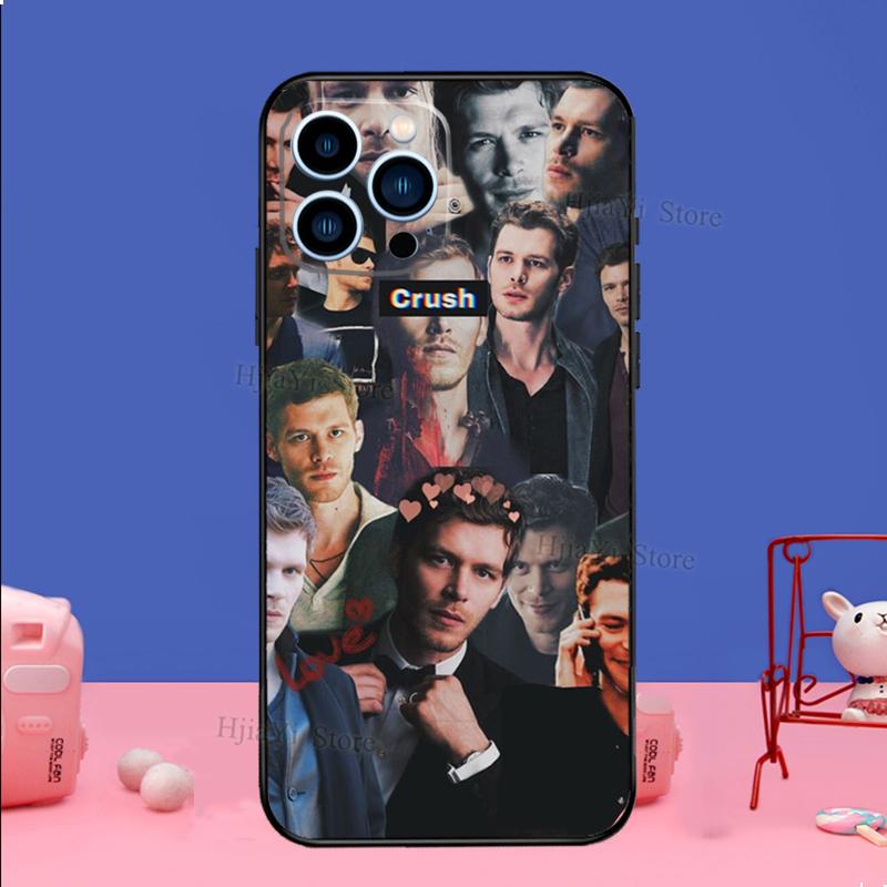 Klaus Mikaelson The Vampire Diaries Phone Case For iPhone 16 15 11 12 13 14 Pro Max Mini X XS XR Plus SE2 Funda Coque Cover