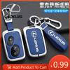 Interior Stickers Car Key Case Cover Shell Fob For CT200H GX400 GX460 IS250 IS300C ES240 ES350 LS460 GS300 450h 460h GS430