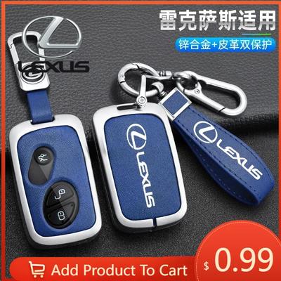 Interior Stickers Car Key Case Cover Shell Fob For CT200H GX400 GX460 IS250 IS300C ES240 ES350 LS460 GS300 450h 460h GS430