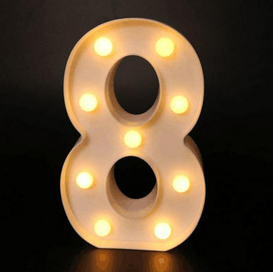LED Letter & Shape Lights, Neon Lights, Romantic Proposal Decorations