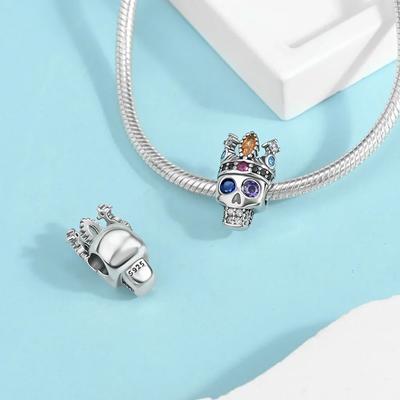 Charms Plata Originales Halloween Series Beads For Charms Copper Arm Bracelet Beads Jewellery Designing Women'S Gift Item